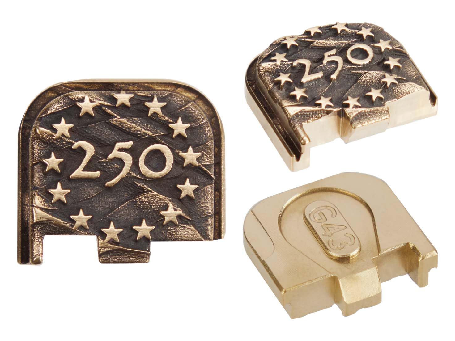 Amazon.com: NDZ Performance USA 250th Anniversary Brass Slide