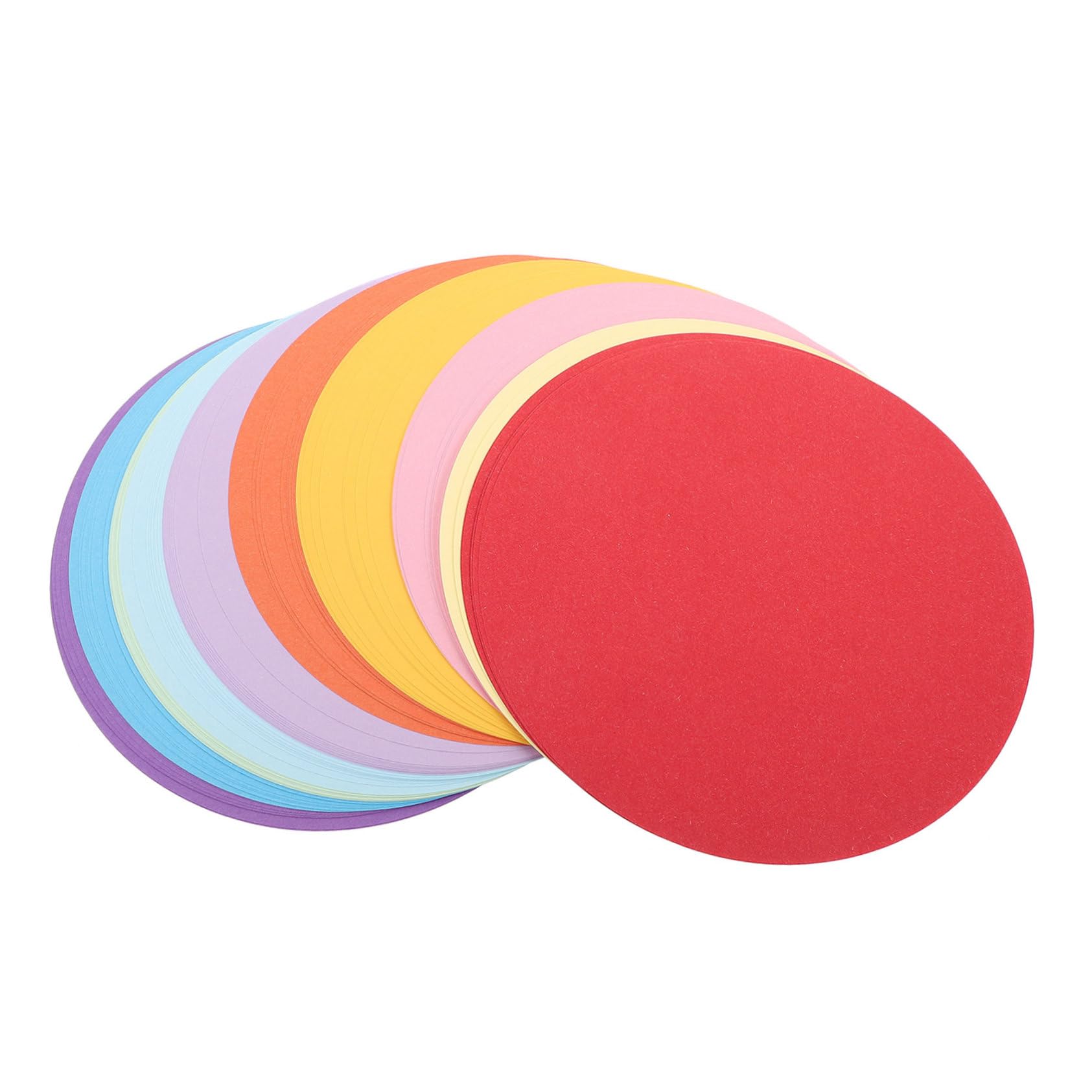 Papel plegable de colores para origami: 300 círculos de papel coloridos para papiroflexia infantil 8