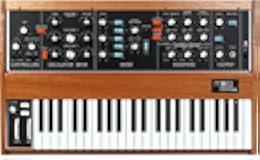 Moog Minimoog Model D Analog Synthesizer - Mahogany