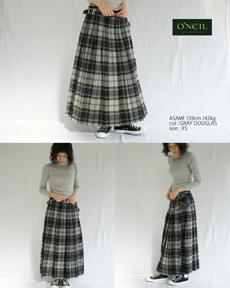 Amazon.co.jp: [オニールオブダブリン] スカート/ヘビーツイード ロー