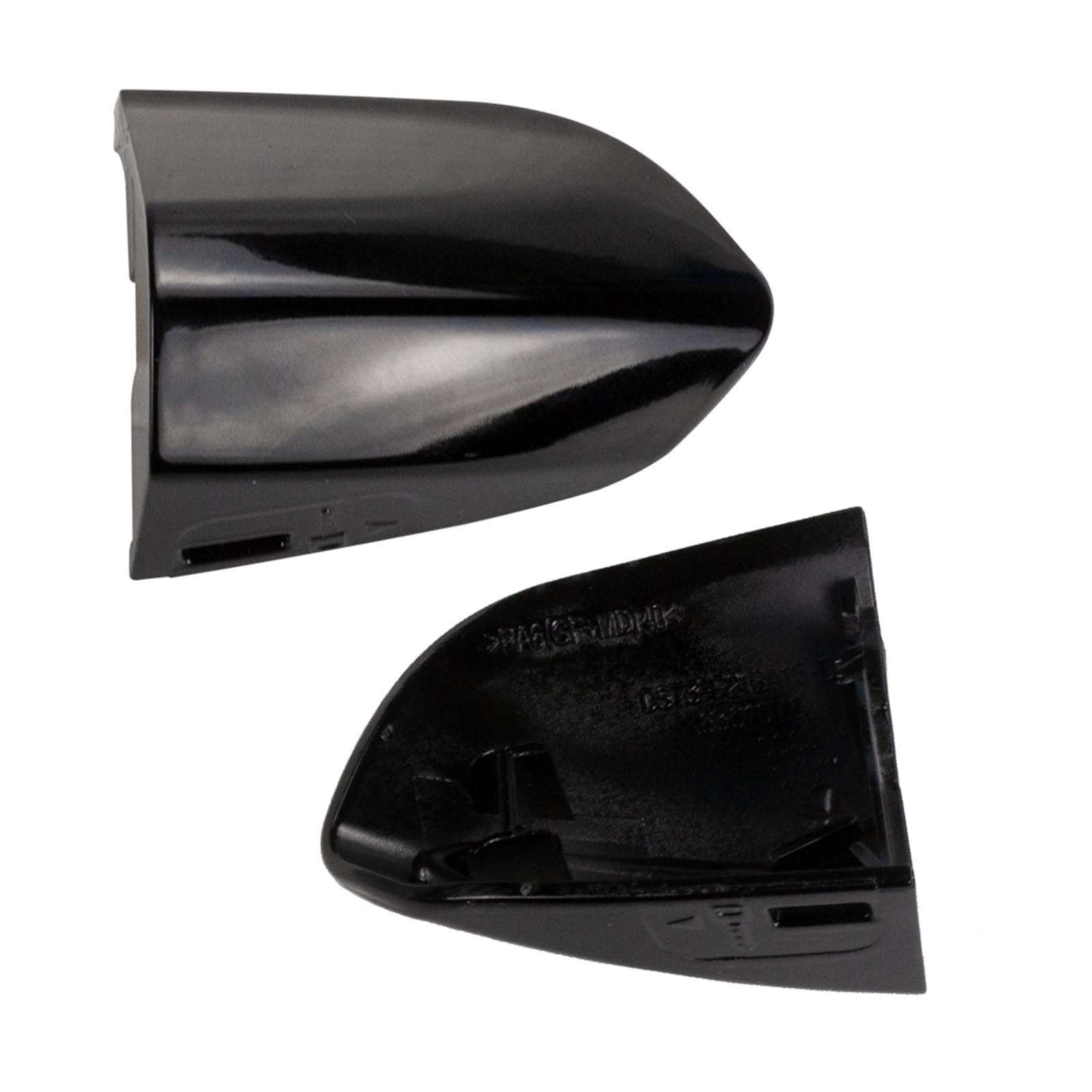 Asddllnn Black Exterior Sliding Door Handle For Ford For Mustang 2015-2020 Car Lhd Exterior Door Handle Cover Cap Fr3z-63218A15-Acptm(Black)