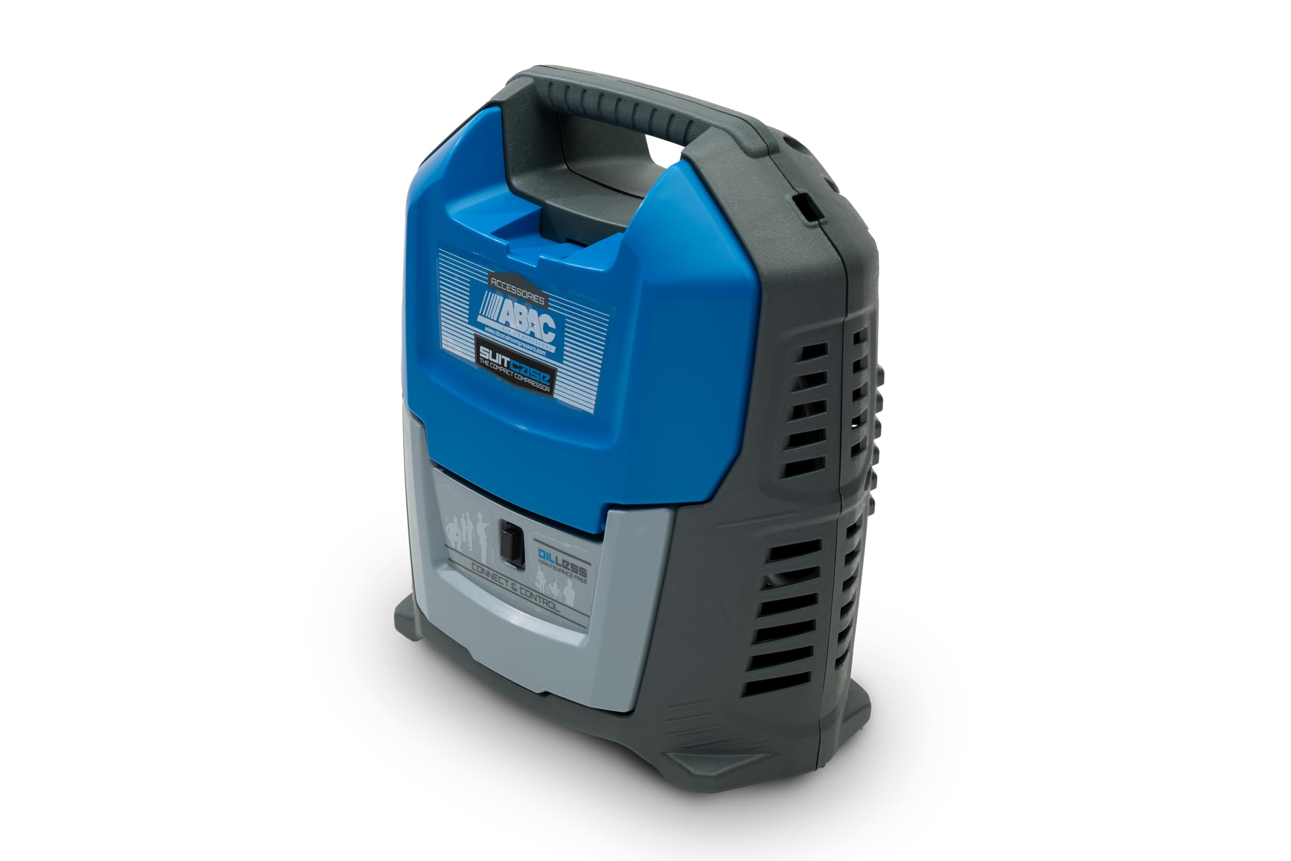 ABAC Compressore d'Aria Portatile 8 Bar 1.5 CV Oil-Free
