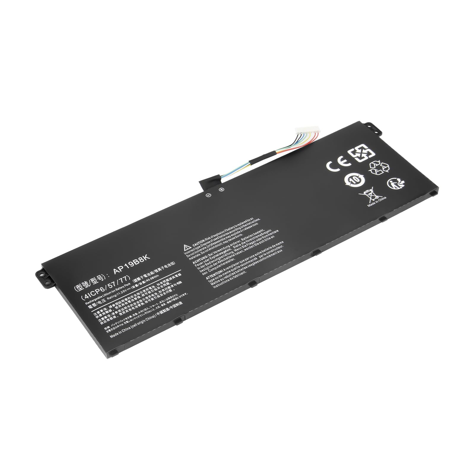 AP19B8K AP19B5K Akku für Acer Aspire 3 A315-56 A315-57 A315-57G A315-58 A315-58G A315-59 A315-59G A317-52 A317-53 A317-53G Extensa 15 EX215-54 EX215-54G