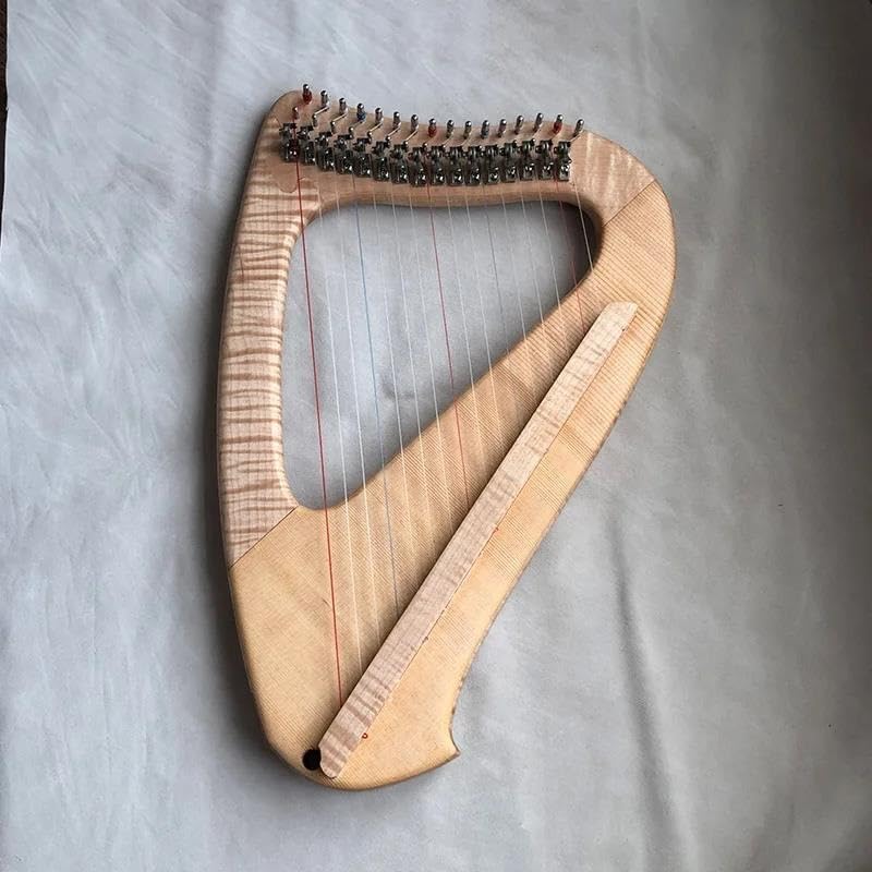 xilofono professionale Arpa Piccola Portatile In Legno A 16 Corde Per Principianti Per Adulti Pratica Di Performance Sul Palco Arpa Professionale Per Strumenti A Corda(Maple)