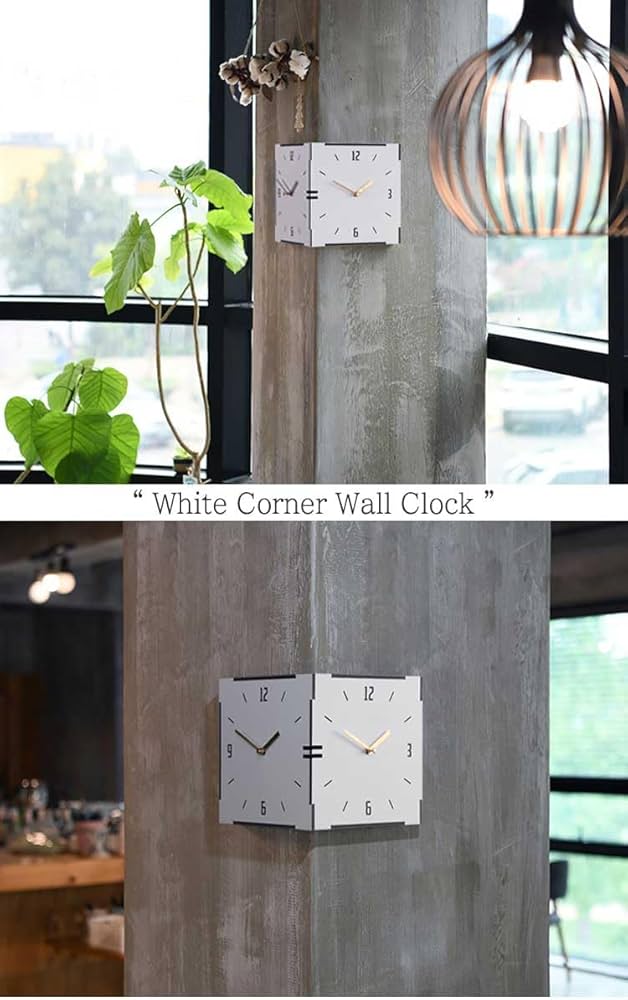 Amazon.co.jp: タイムデコ 掛け時計 TIMEDECO 正規販売店 White Corner