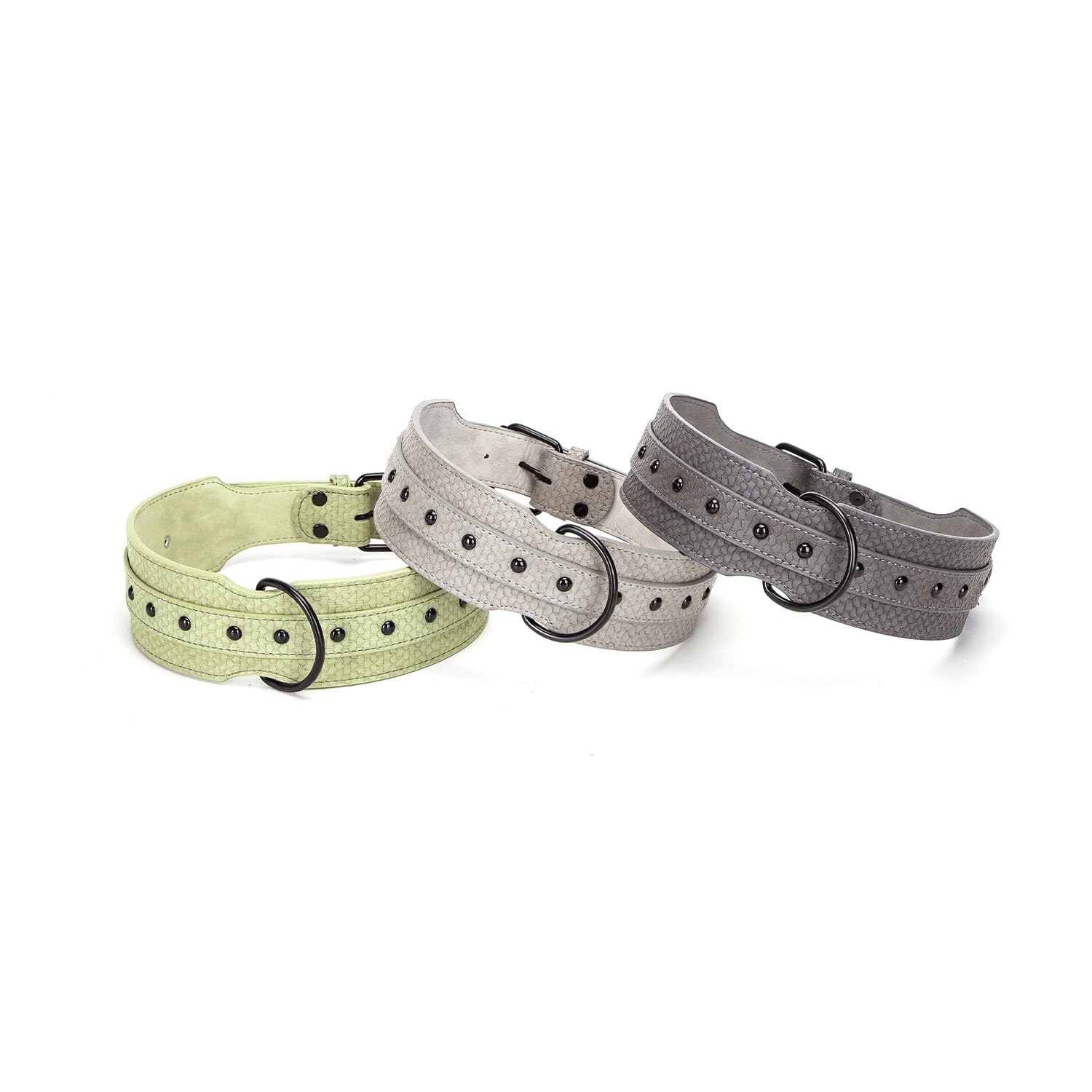 Large Dog Collar Adjustable, Durable, Water Resistant, with Reflectors; Ideal for Walks and Safe Training.