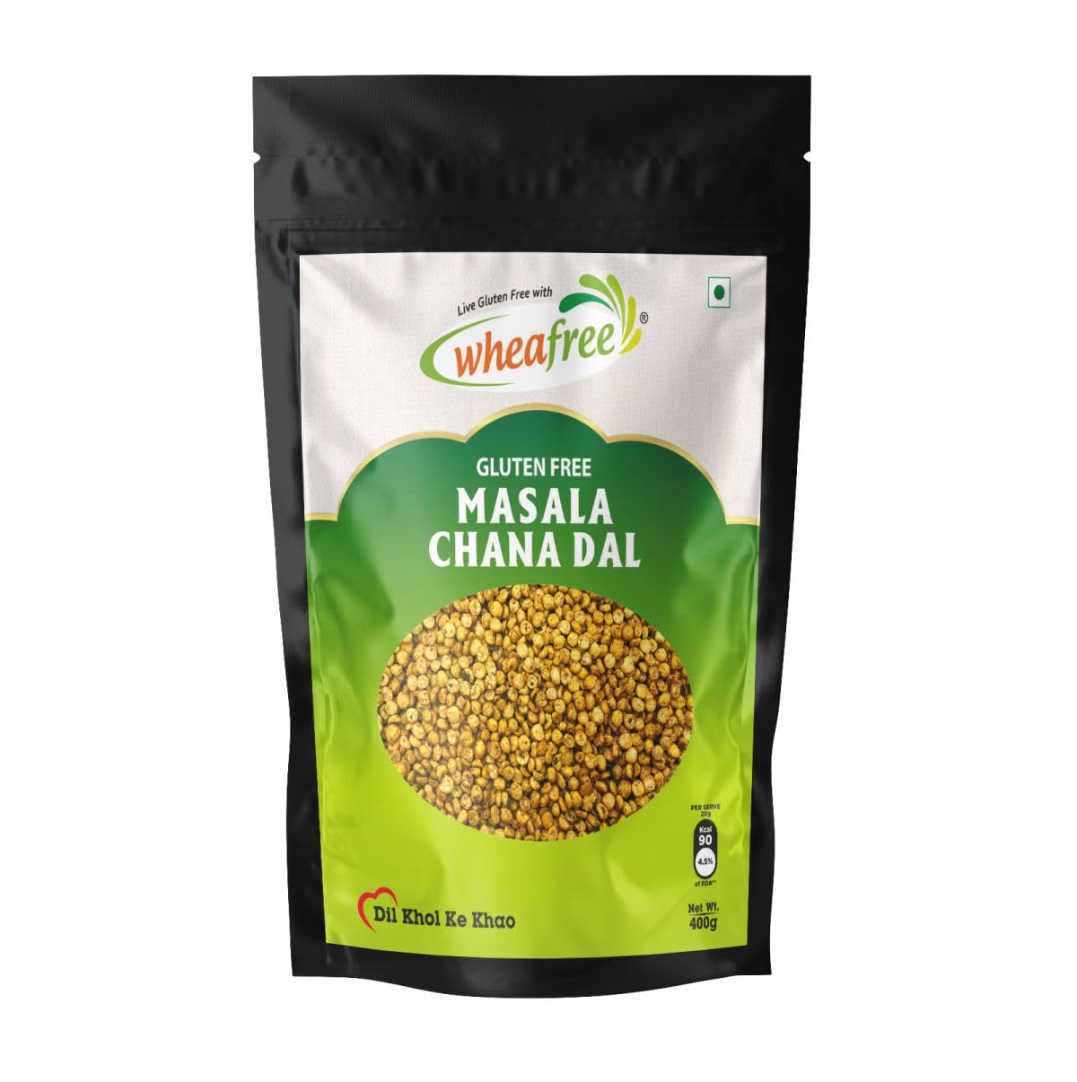 Wheafree Gluten Free Masala Chana Dal (400gm) | Ready to Eat Snacks | Indian Tasty and Crunchy Snacks | Tangy and Spicy Taste (B01MQKHEGP) Amazon Price History, Amazon Price Tracker