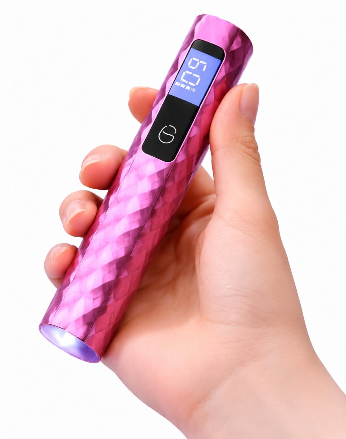 Lightweight, Portable & Handheld Nail Lamp: This LED nail lamp for gel nail polish is designed for maximum portability, with a sleek, mini and handheld design that fits if-image-40