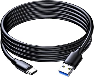 Multiunction USB 3 to Type C Cable, Chargers, 0.5m | Efficient USB Cable Supports 3A Charging Cable for Phones Tablets & Consoles Gamers, Fast Data Transfer