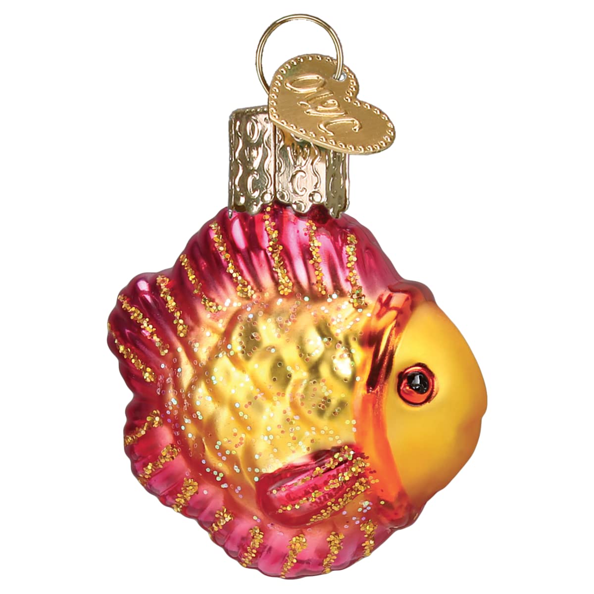 Amazon.co.jp: Old World Christmas ミニ熱帯魚 吹きガラス