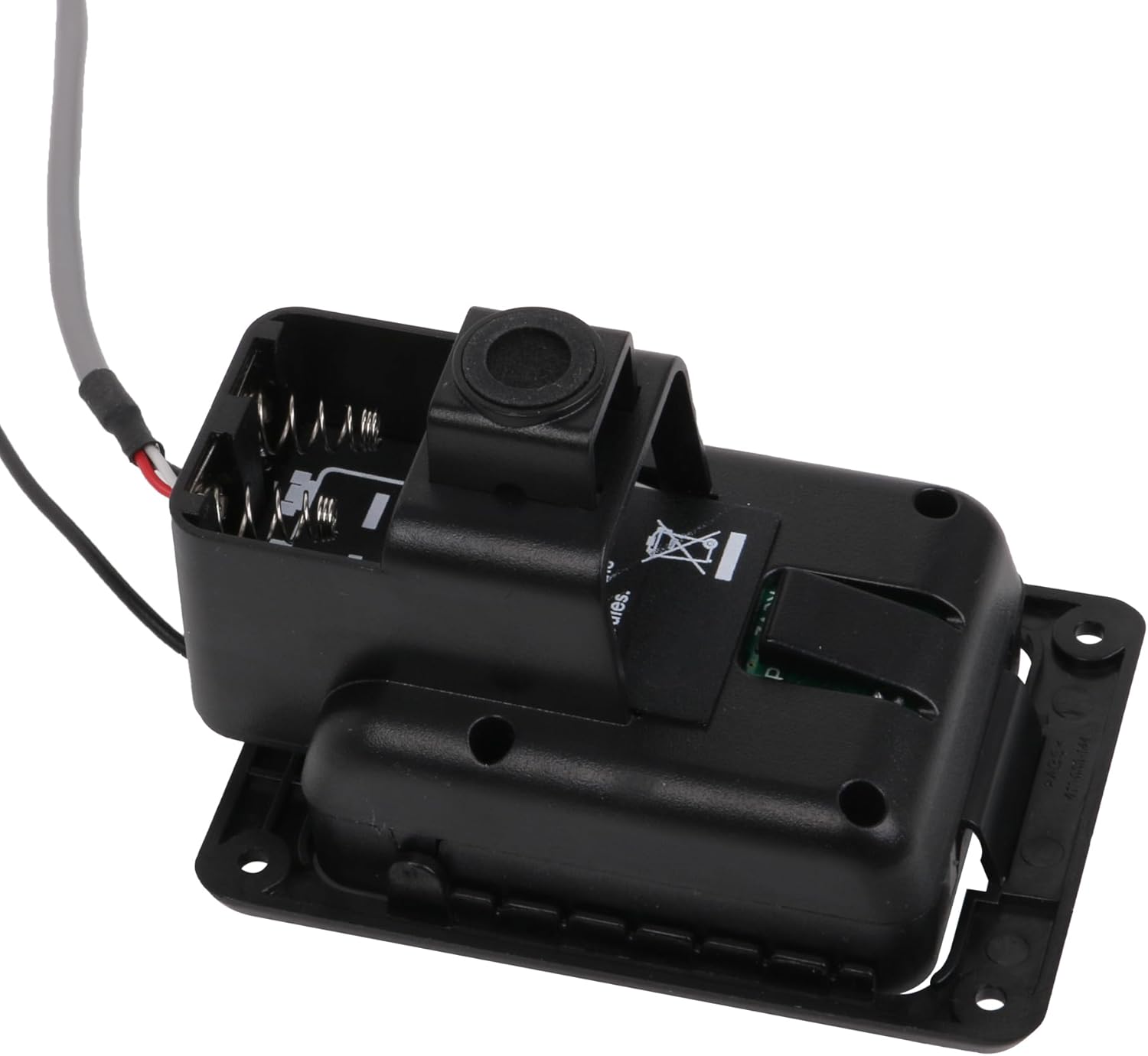 Plastic 301 Acoustic Guitar Preamp Pickup Guitar Pickup Tuner Preamp Black
