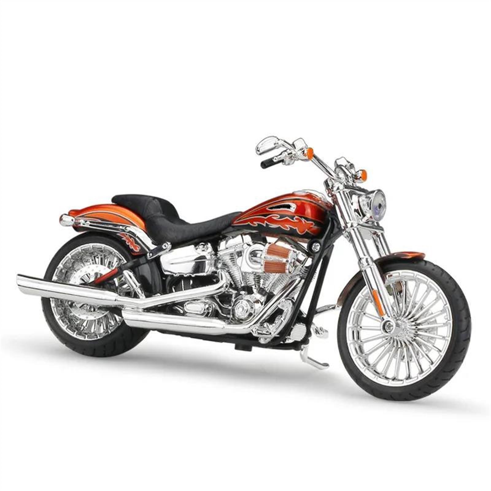 SEYXF Motorbike Toy Motorcycle Simulation Diecast Model Collection Birthday Present 1/12 for Harley 2014 Breakout CVO