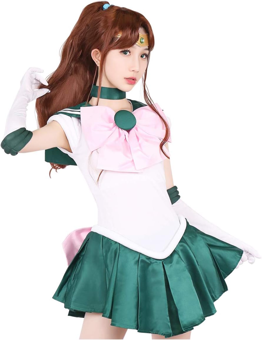 富士達] セーラームーン コスプレ 衣装 セット レオタード の様な収縮