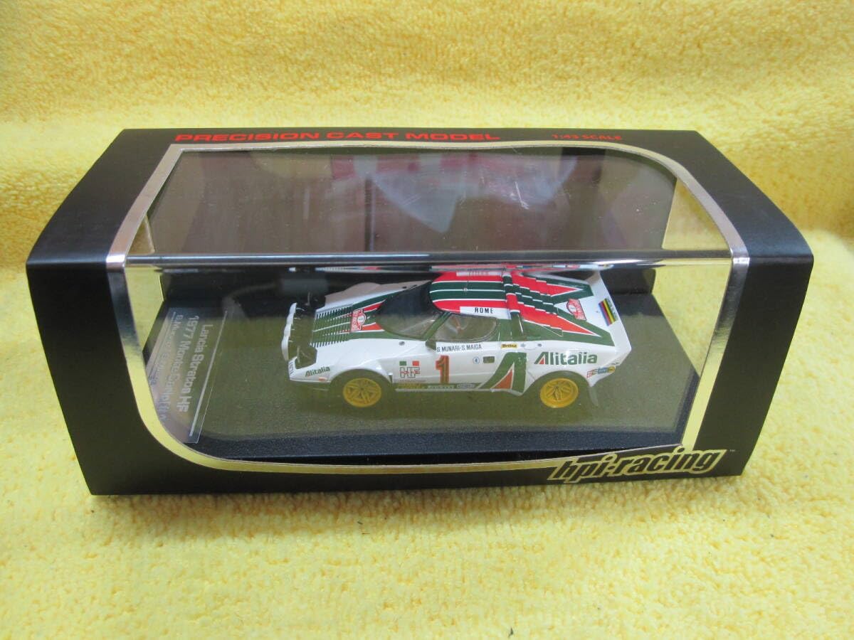 Amazon | HPI 8290 1/43 Alitalia LANCIA STRATOS HF #1 1977 Monte