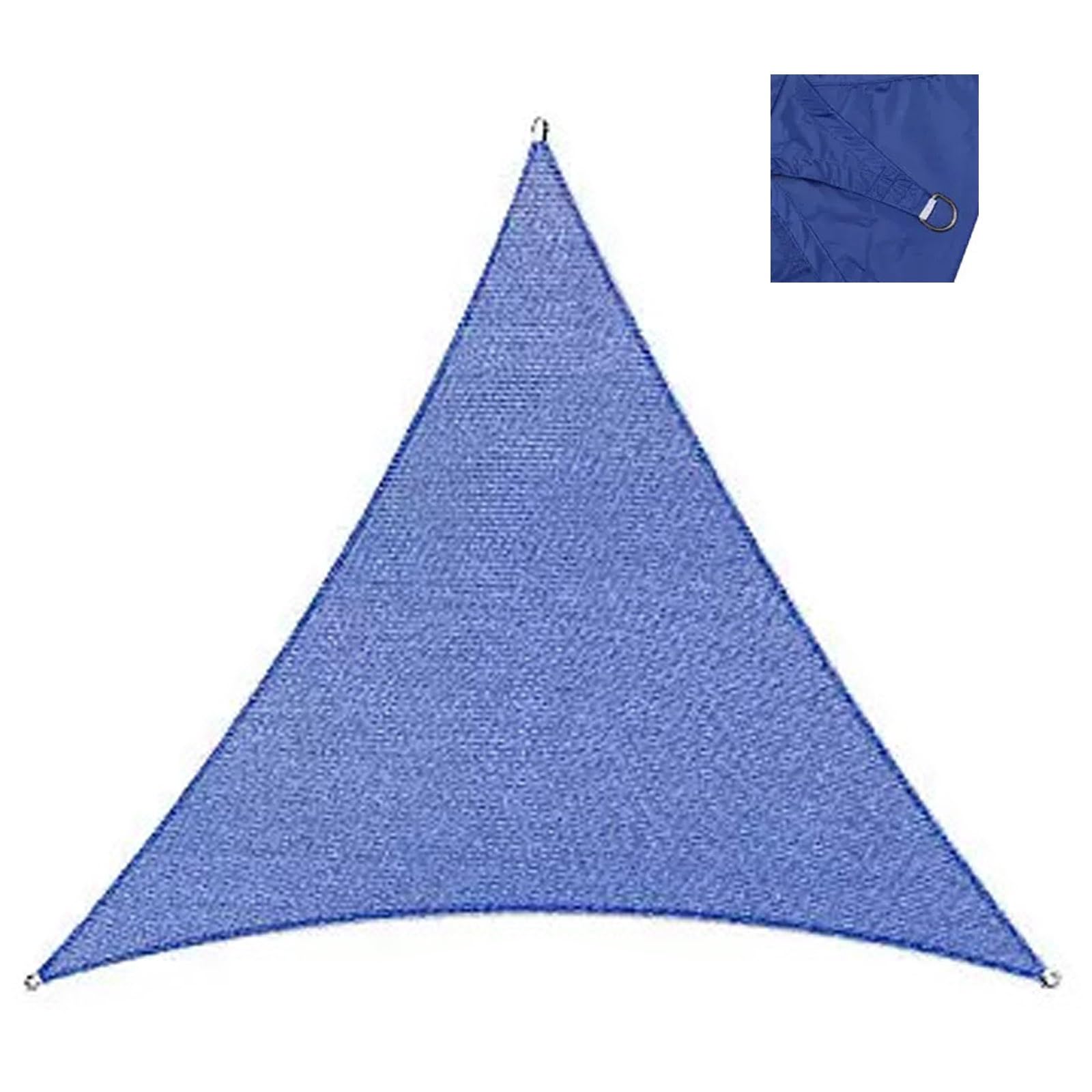 sonnensegel gleichseitiges dreieck Dreieck-Sonnensegel, für den Pool, Sonnensegel für den Hof, Sonnensegel, UV- und Staubschutz, geeignet für Gärten, Carports, Villen und den Außenbereich.(Royal blue,360cm*36 GEBLA Fellwechsel Serial Number:HCG220805866