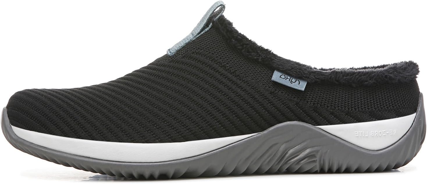 Ryka Women's Echo Mule Black/Blue 6 W