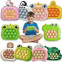 Kit 5 Pop It Eletrônico Mini Game Fidget Toy Anti Estresse Jogo Brinquedo Interativo, Modelos Sortidos