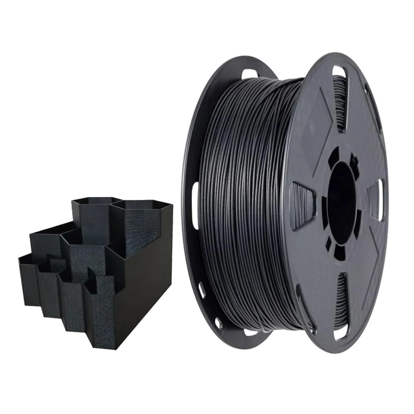 PBT Pro Filament Schwarz 1,75 Mm 1 Kg, Hochtemperaturbeständiges 3D-Druckmaterial For FDM-3D-Drucker