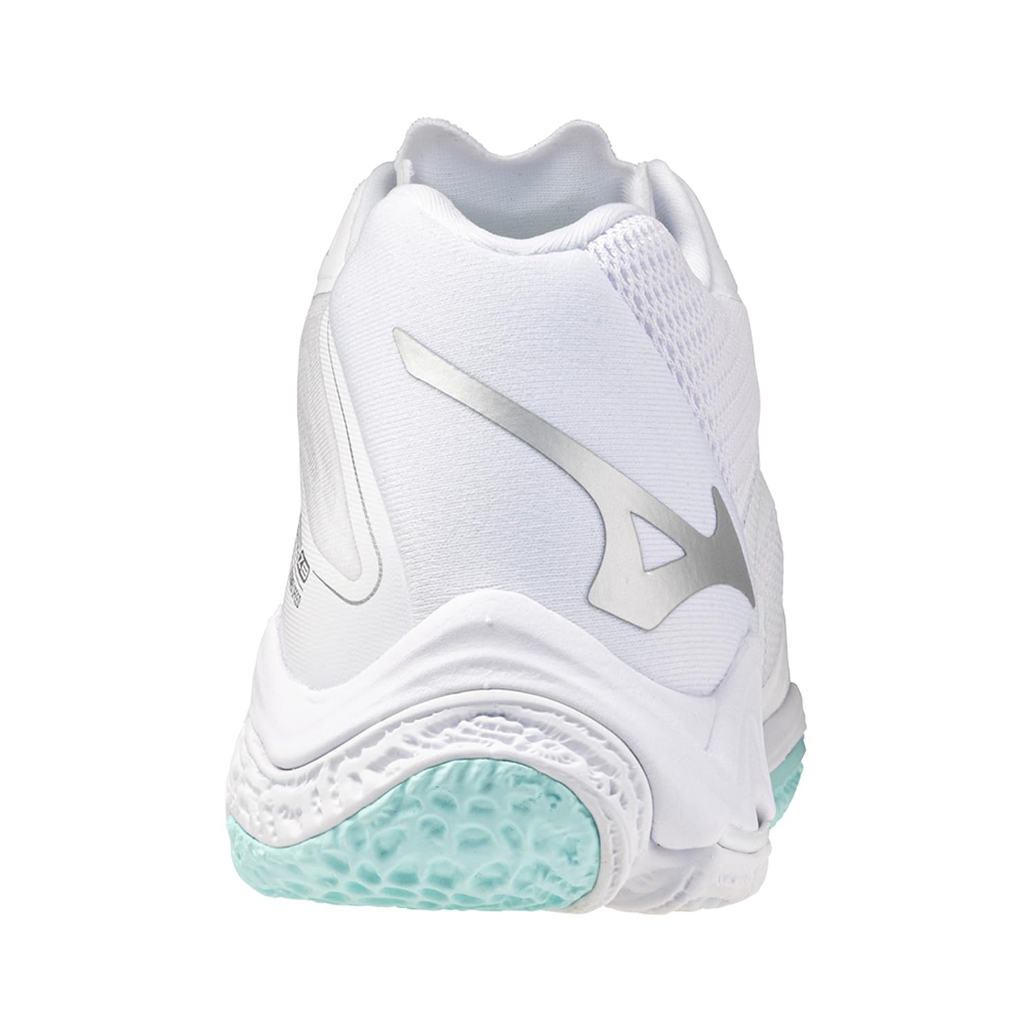 Mizuno Wave Lightning Z8 Mid, Scarpe da Pallavolo Donna, White/Blue Tint