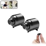Cat Eye Camera, Cat Eye Camera Door Viewer, Mini WiFi Cameras 1080p HD - Night Vision Included, Smallest Cameras Perfect for Home Security, Easy Installation