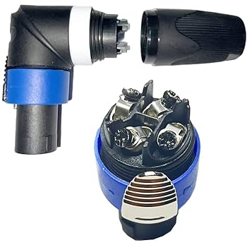 Speakon To Right Angle Speakon Speaker Cables - 100 Feet U2013 Seismic Audio