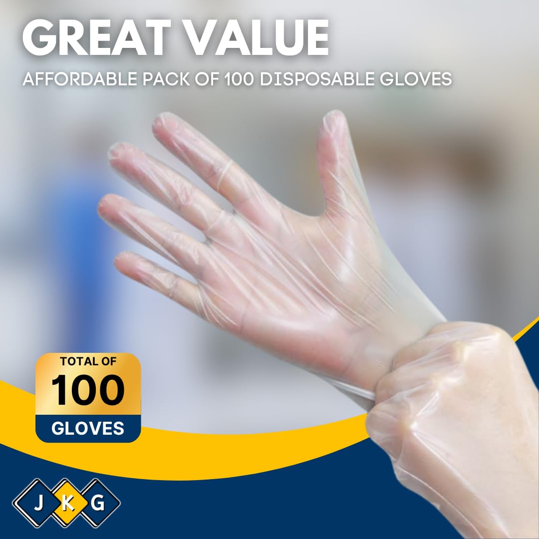 Guanti Monouso Da 100 Pezzi/borsa Guanti Monouso In Plastica Trasparente TPE Per La Preparazione Degli Alimenti Pentole Trasparenti Gadget Per Barbecue Fornure Da Cucina - Foto 7