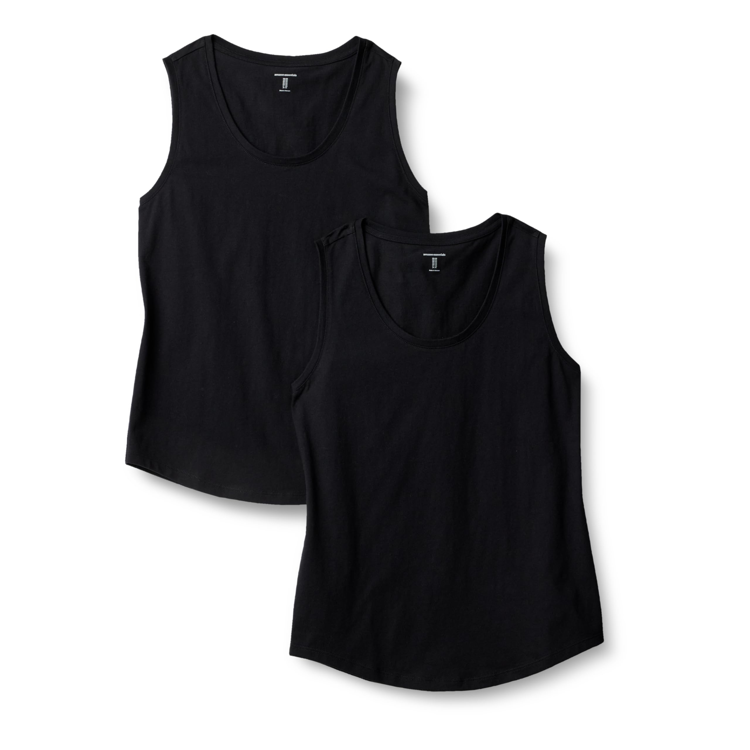 Amazon Essentials Womens Regular-Fit 100 Cotton Sleeveless Tank Top