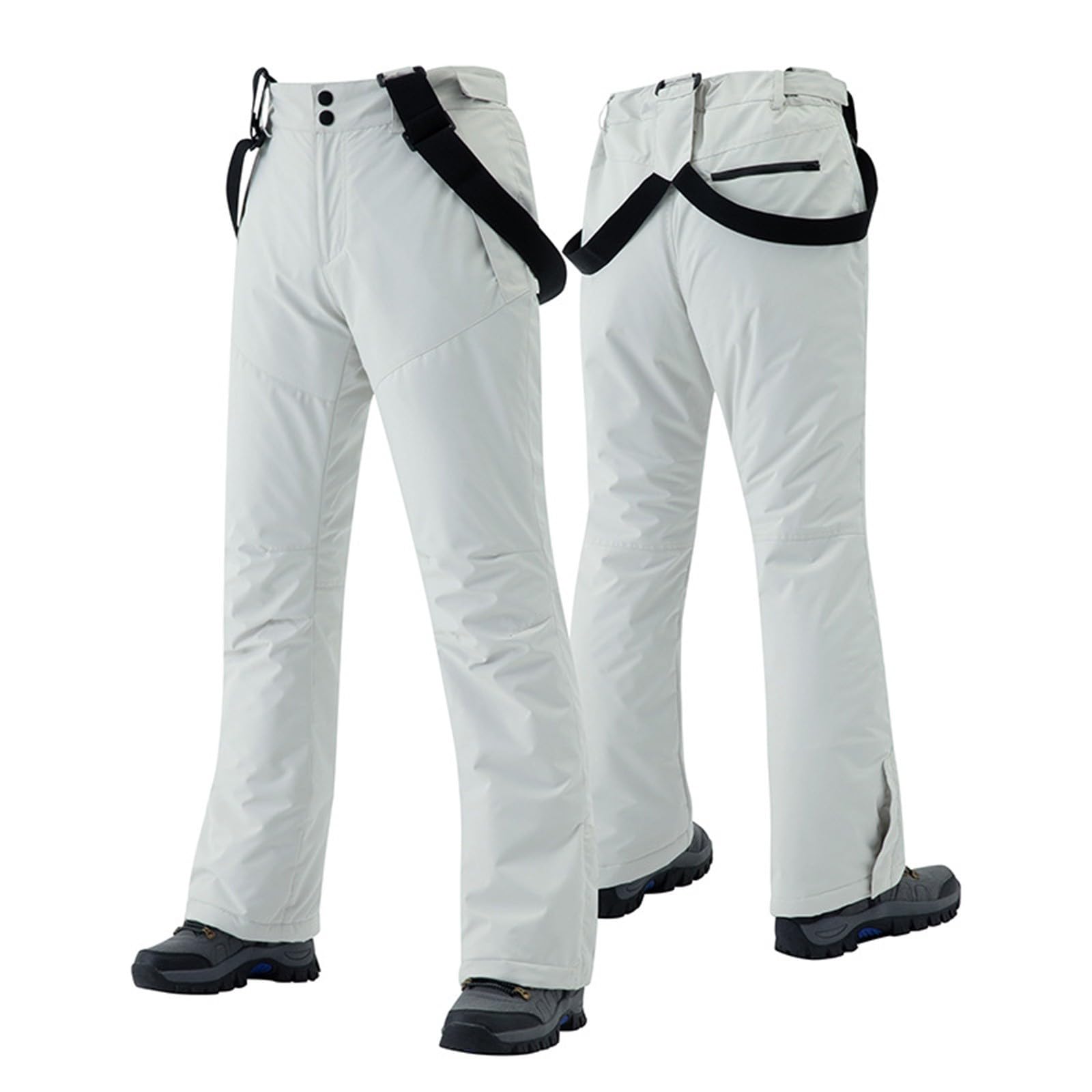 Pantaloni da sci da donna, invernali, da snowboard, da trekking, con pantaloni da neve, impermeabili, da uomo, per campeggio, neve, sci, set da neve