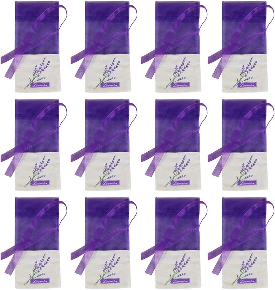 Kichvoe 1set Lavender Sachets Deep Fragrance Bags for Smelling Clothes and Home and Gauze Material for Wardrobes and