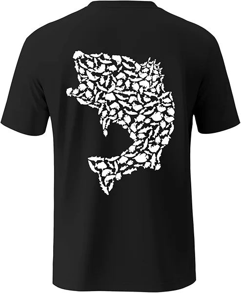 Palmyth Fishing Shirts for Men Short Sleeve Sun Protection T Shirt UPF 50+ Quick Dry Tee