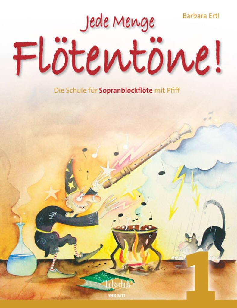 2x Jede Menge Flötentöne Band 1 (Doppelpack) (VHR3617, 9783920470962) + Soundman Wischerbürste für Blockflöte + Korkfett