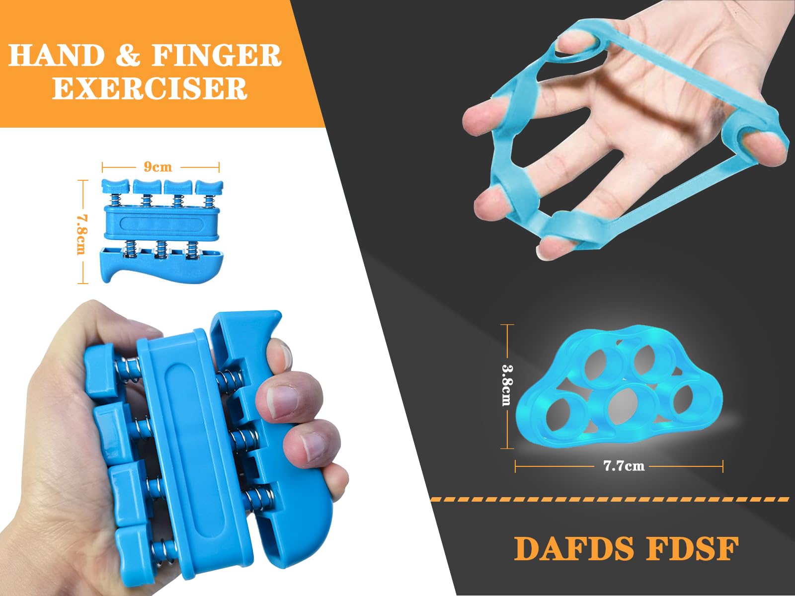 FitBeast Allenatore Di Presa, Kit Rafforzatore Mani - 6 Pezzi Con - Foto 10