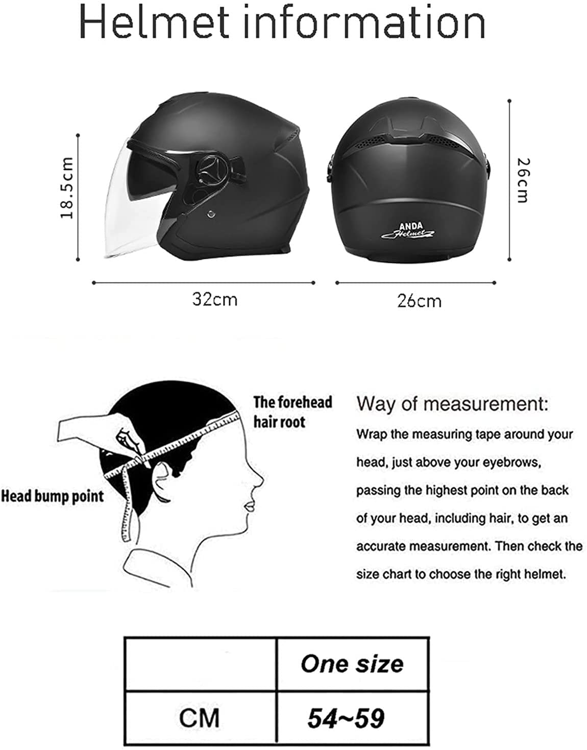 Bluetooth Casco de Moto Retro Adultos Cascos de Moto Jet Casco de Seguridad Personalidad Medio Casco de Moto Vintage,para Street Bike Cruiser Chopper Motocicleta Casco