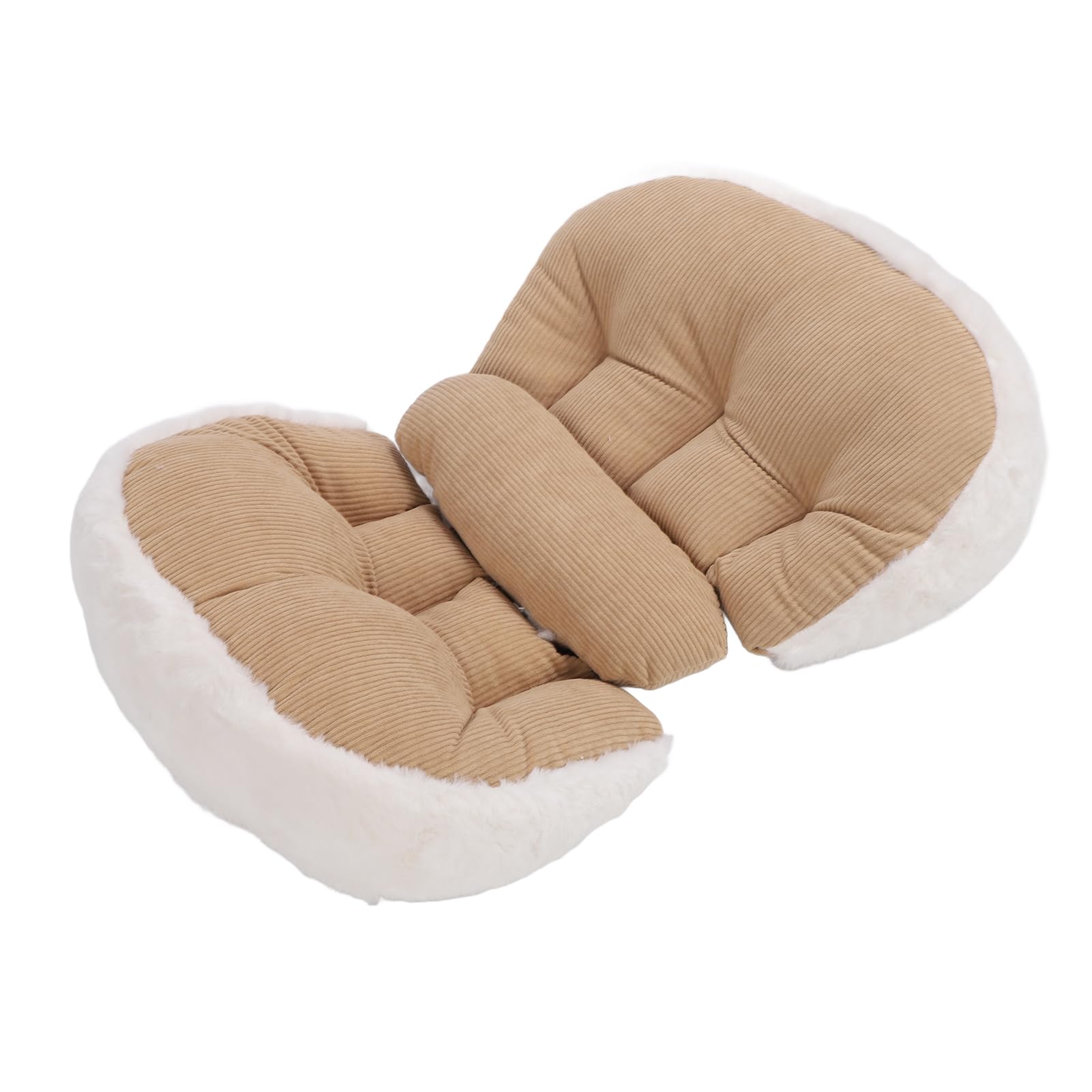 Pregnancy Waist Support Pillow, U Shaped Maternity Pillow Soft for Legs Hips (Deep Khaki)