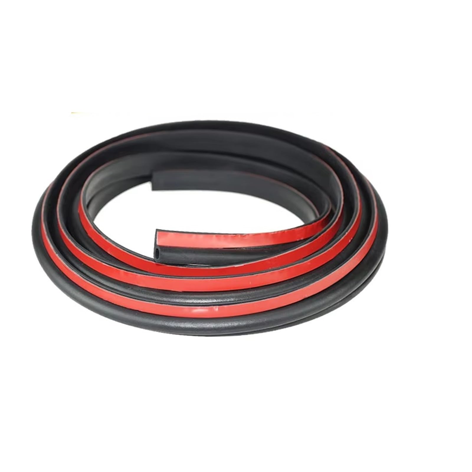 Vamhhx One Color Car Rubber Sealing Strips Car Rubber Seal Accessories 1Pc Universal Door Strip P Type Weatherstripping Soundproofing Anti-Dust Edge Trim Car Door Rubber Seal