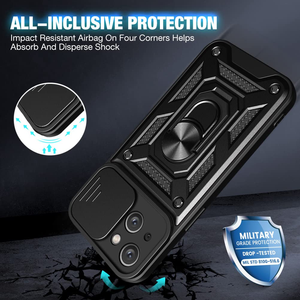 Coque de Protection - Noname - pour iPhone 12 Pro - Noir - Motif Coeur