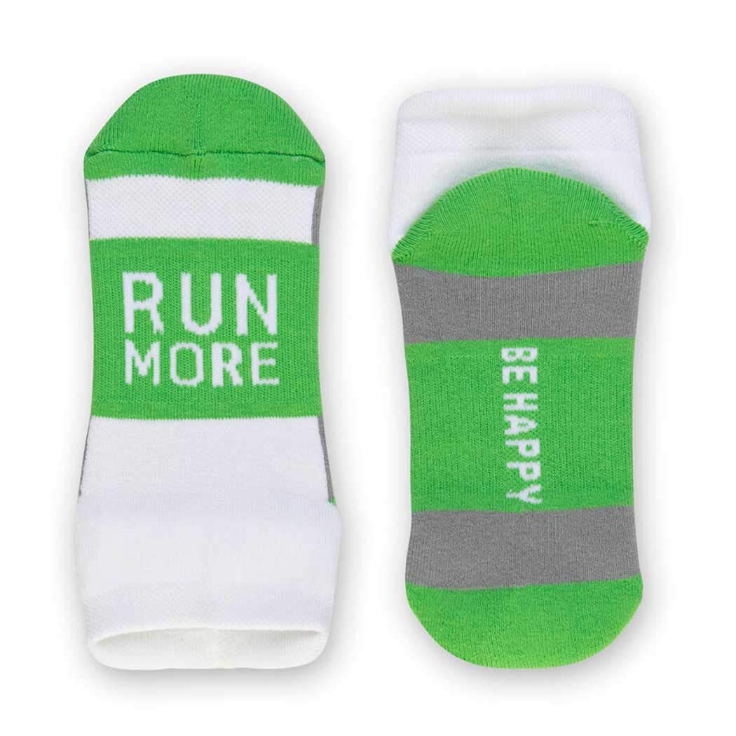 Gone For a Run Inspirational Ankle Socks for Women - Affirmation - Fun Running Socks - Runners Gifts & Motivation