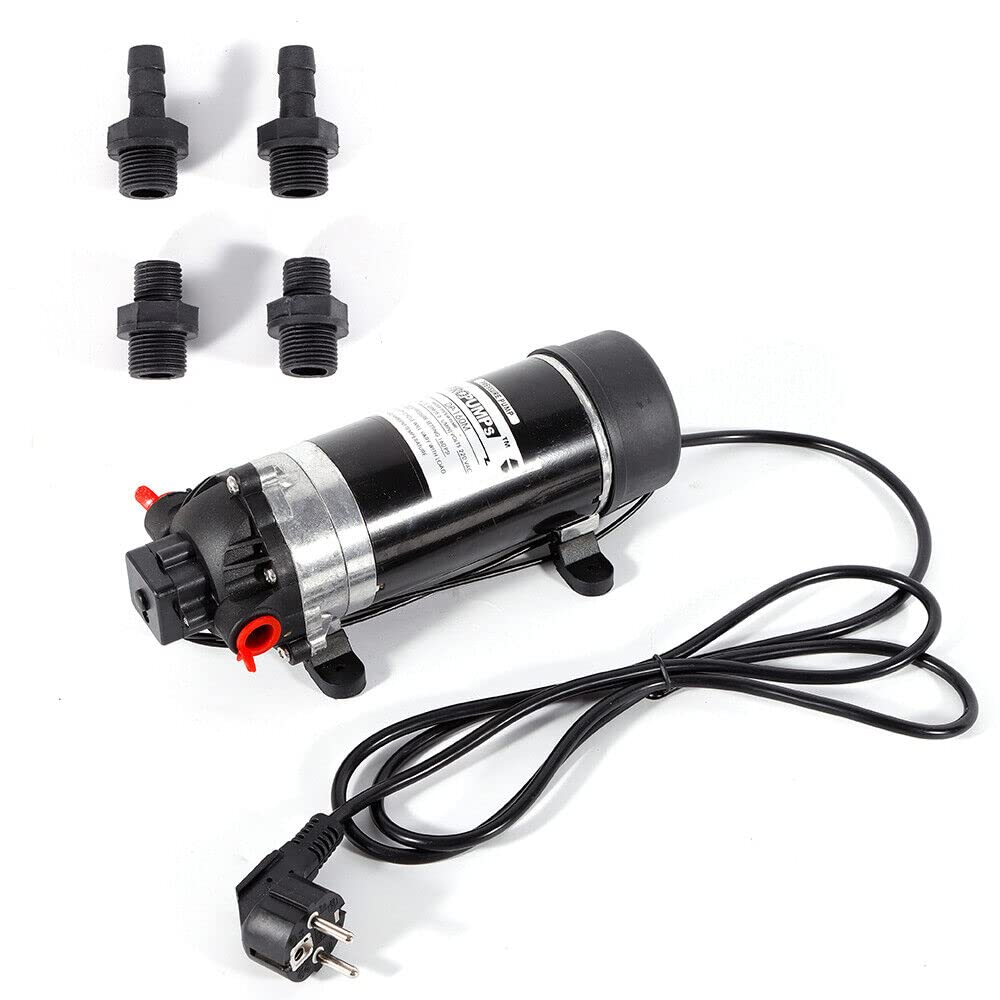 Pompa ad acqua a membrana autoadescante, 220 V, pompa ad alta pressione, pompa ad alta pressione, 160 PSI