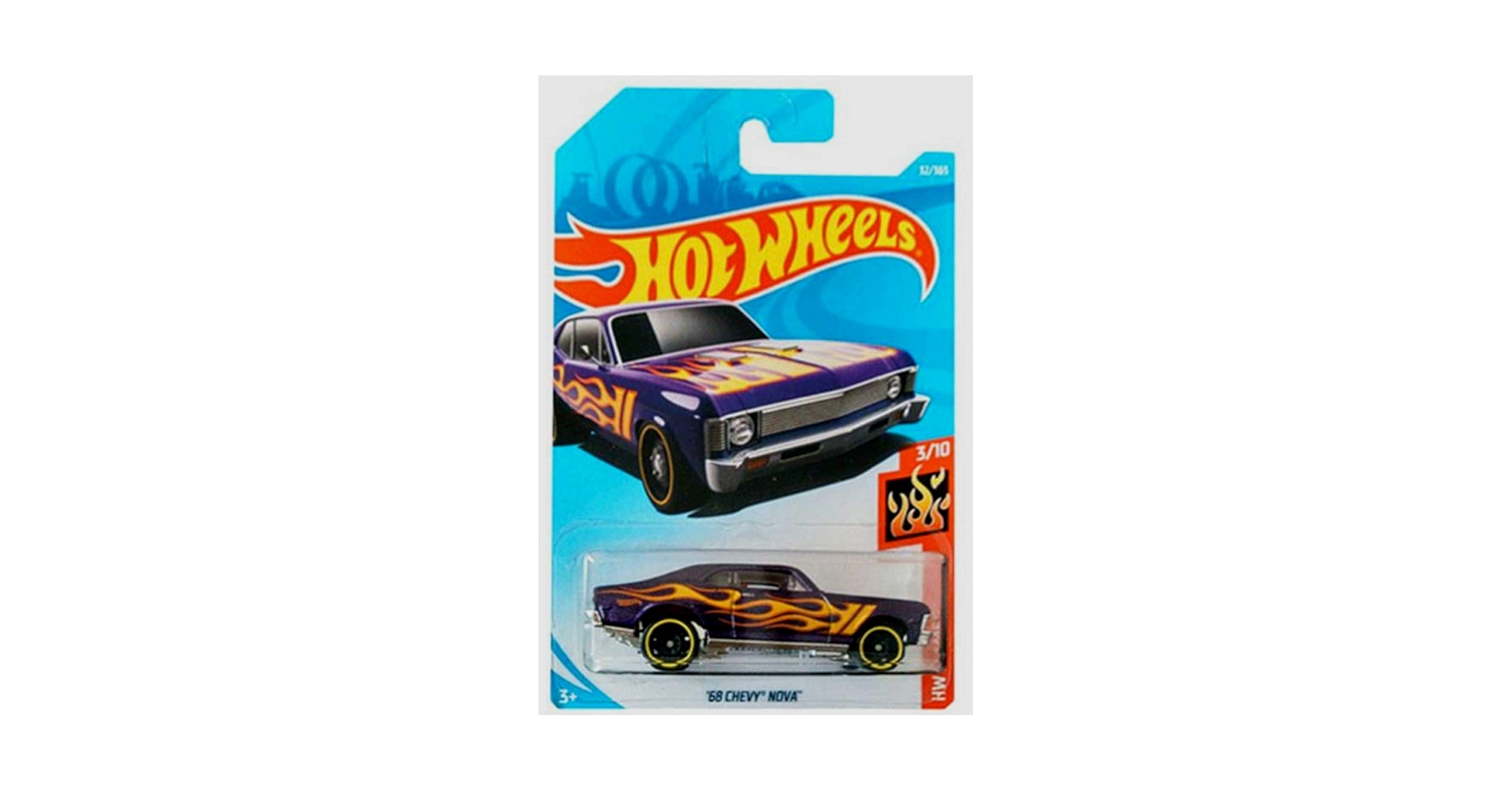 Hot Wheels 68 Chevy Nova スーパートレジャーハント Hot Wheels 2018 Super Treasure Hunt '68 Chevy Nova W