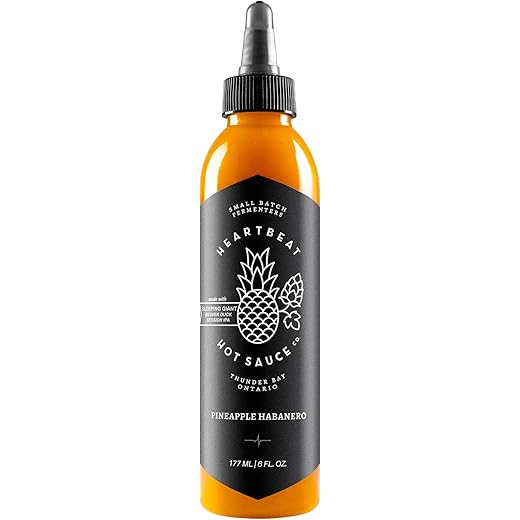 Heartbeat Hot Sauce Pineapple Habanero 5oz