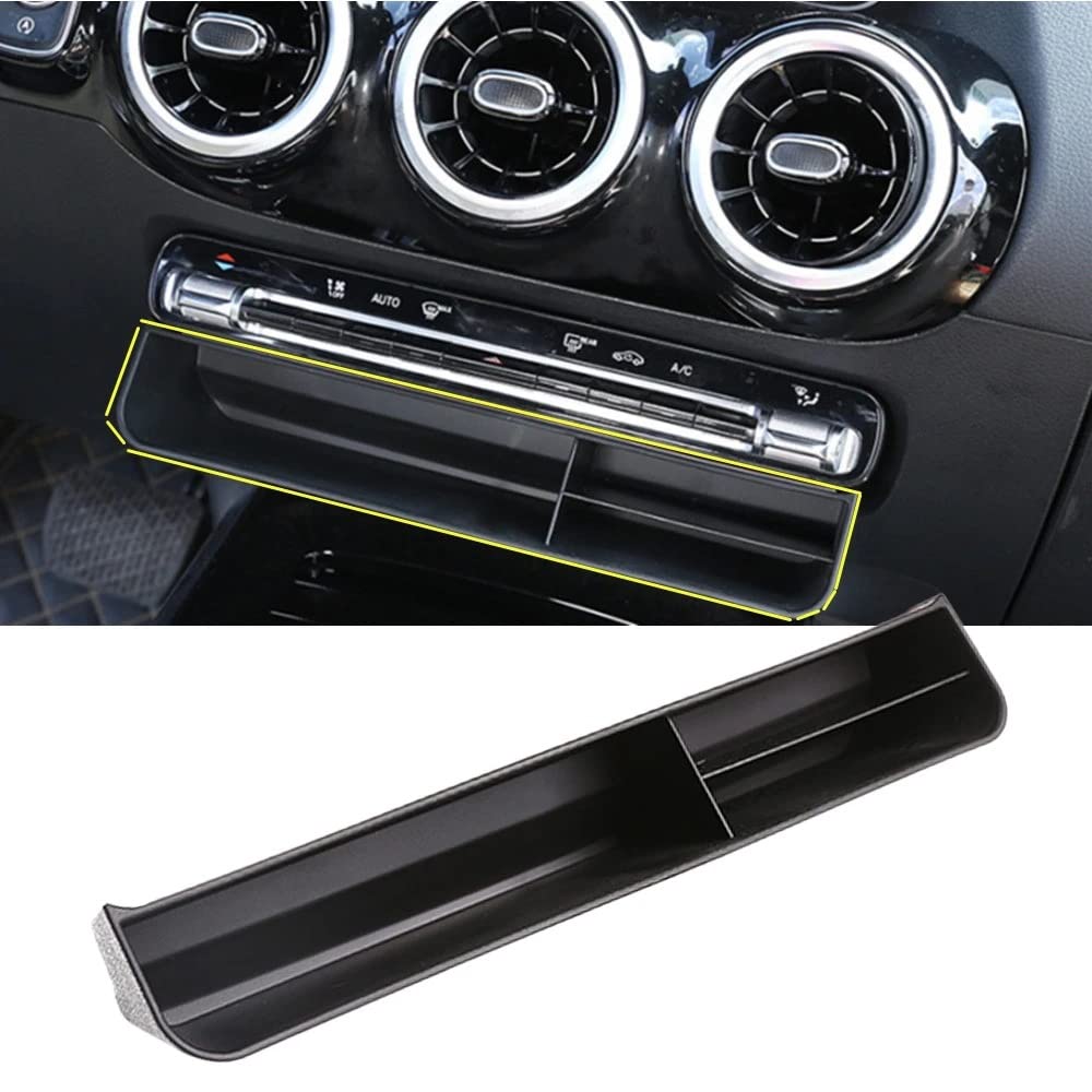 Central Control Storage Box Container for Mercedes Benz A B CLA GLB GLA Class W177 W247 C118 X247 H247 GLE GLS 2020-2024 Car Accessories