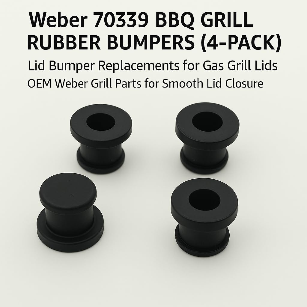 Amazon.com : Weber 70339 BBQ Grill Rubber Bumpers (4-Pack) – Lid