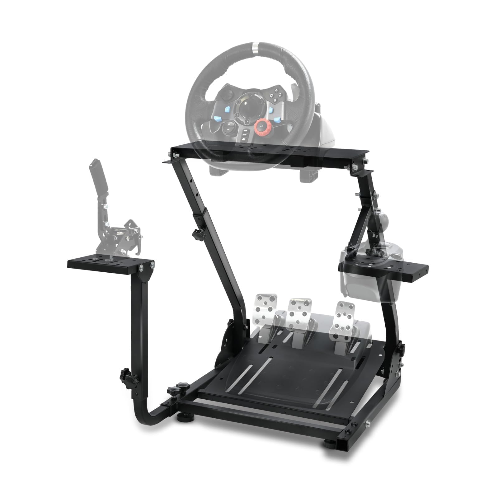 Amazon.com: Marada Racing Wheel Stand Adjustable Fit for Logitech