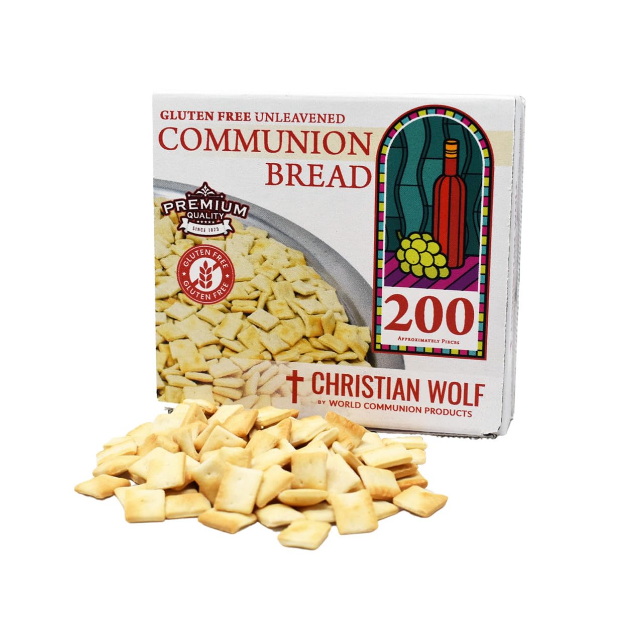 Unleavened Gluten Free Bread for Communion (200 pieces)