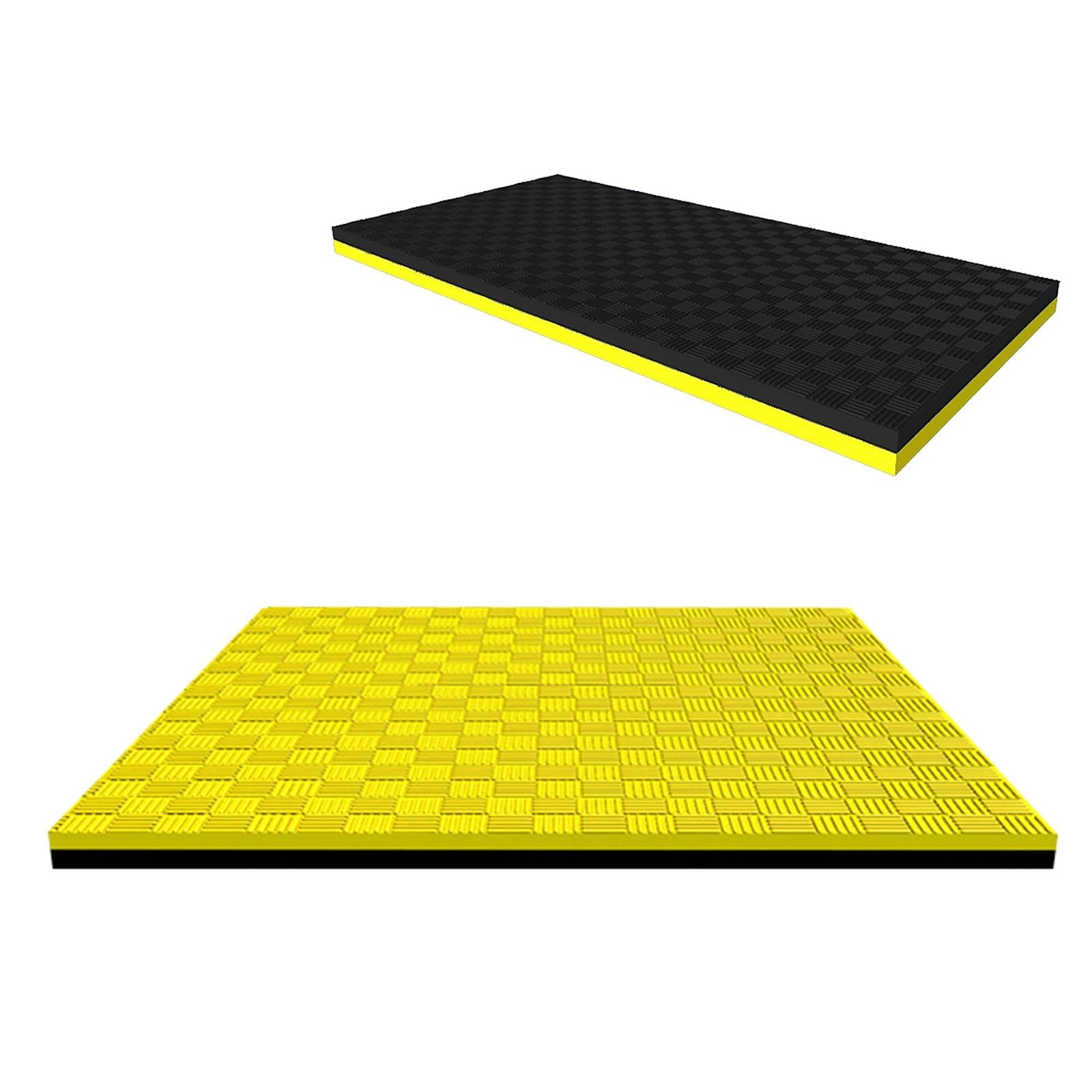 WORDFUN Tappeto Antiscivolo per Attrezzi Sportivi, Tappetino per Tapis Roulant Ad Alta Densità, Protezione del Pavimento, AntiVibrazione, Insonorizzante, Tappetino Resistente Multifunzione