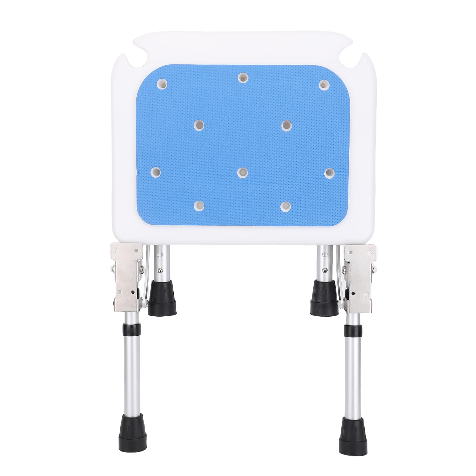 Garosa Asiento de Ducha Plegable de Pared Taburete de Ducha Plegable Ajustable para Personas Mayores y Mujeres Embarazadas Aleación de Aluminio de 5 Niveles de Que Ahorra Espacio