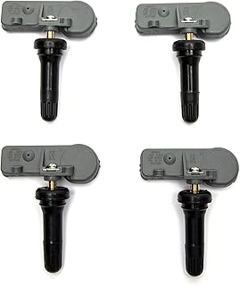 NEWHOW DE8T-1A180-AA 9L3Z-1A189-A 315MHz Programmed Tire Pressure Monitoring Systems(TPMS) Replacement Sensor Set of 4