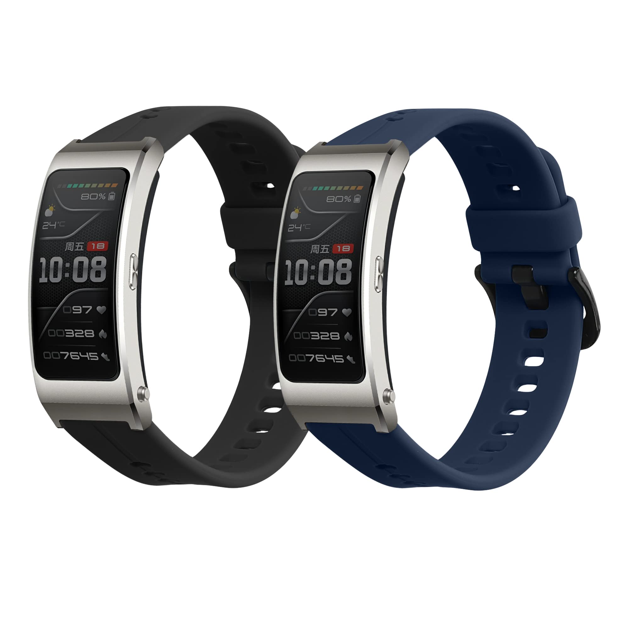 Bracelet connecté Huawei TalkBand B2 / Blanc