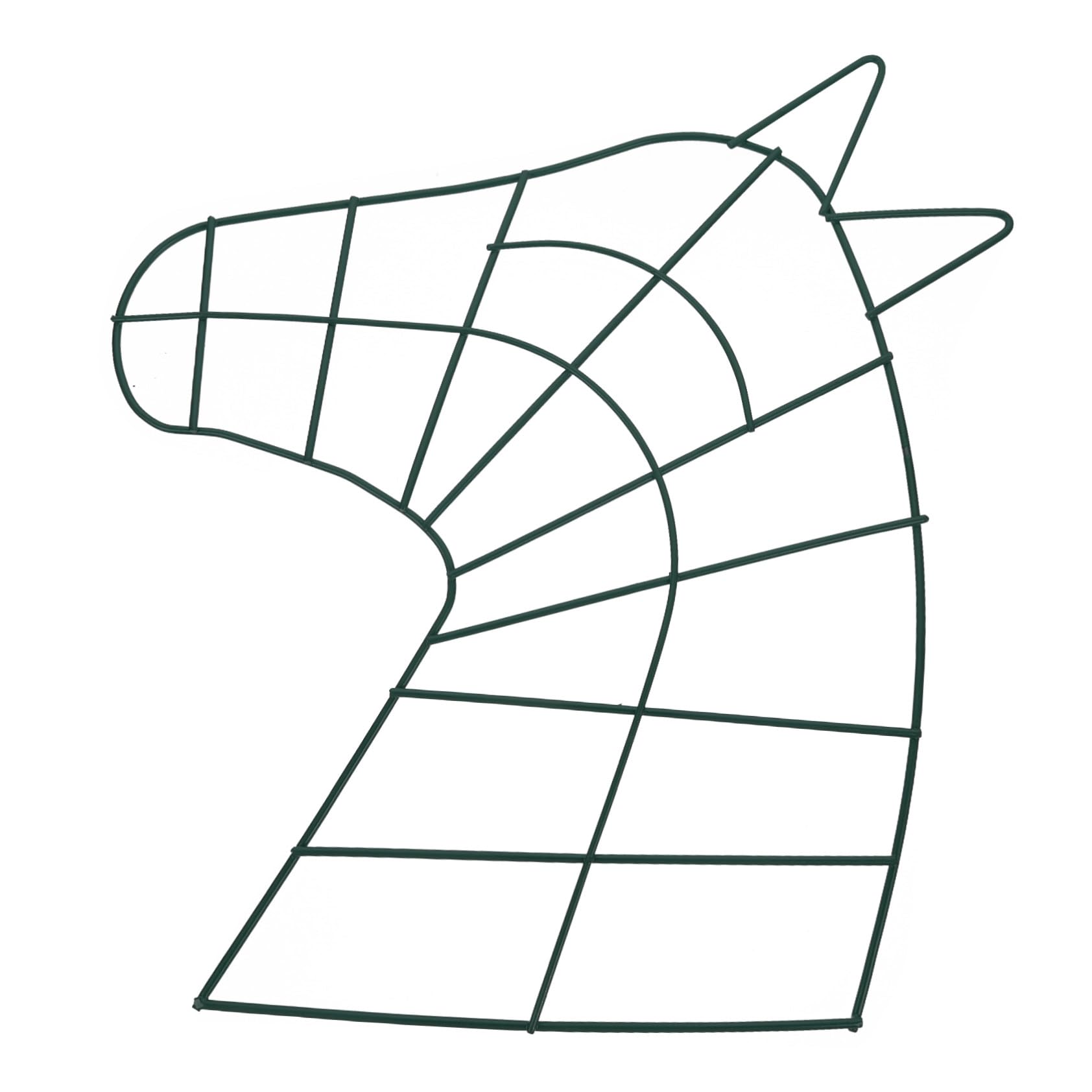 Cadre de couronne métallique cheval x5 DOITOOL pour compositions florales