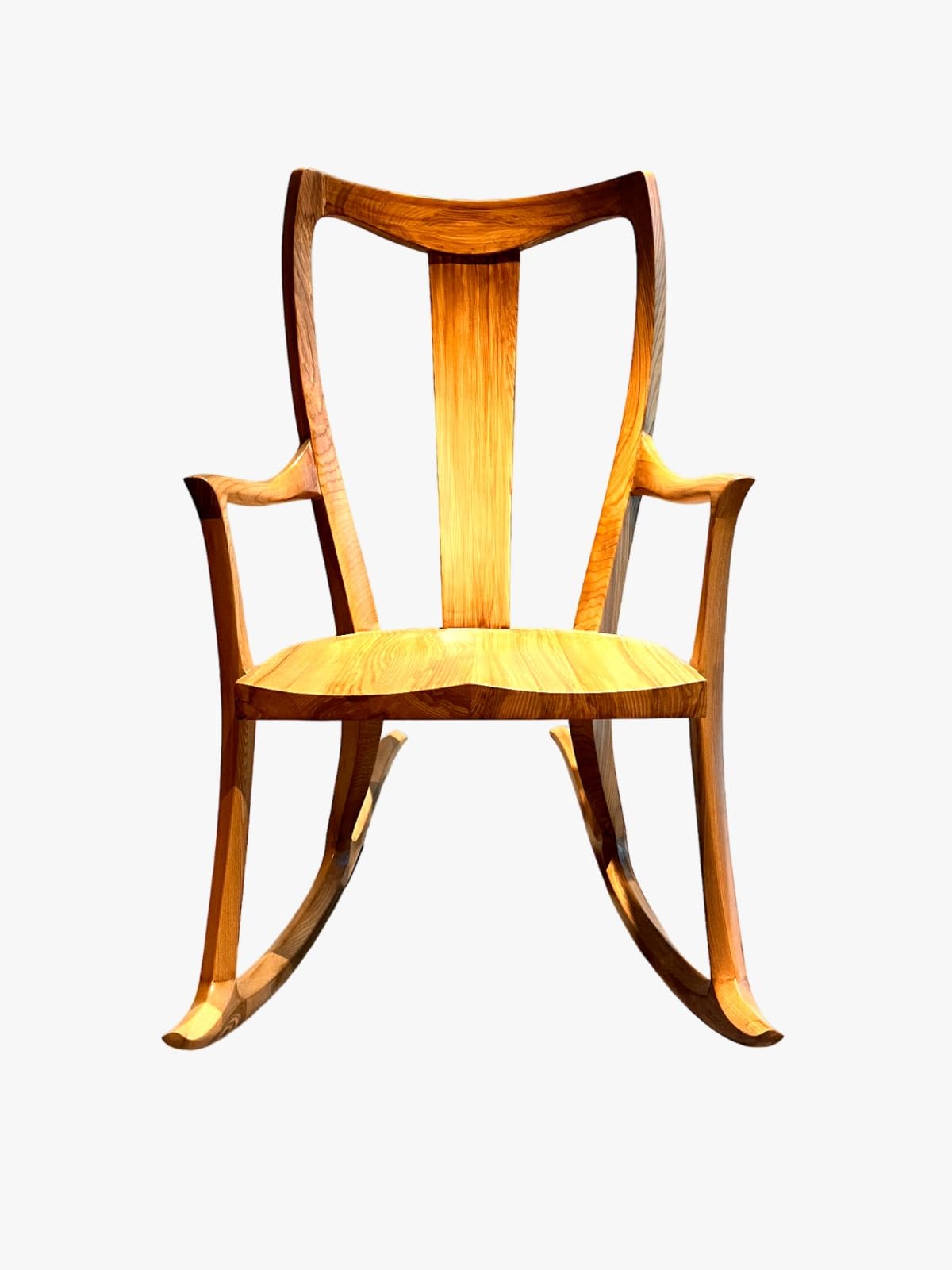 Arten Space Rocking Chair, White Ash Wood : Amazon.in: Home & Kitchen